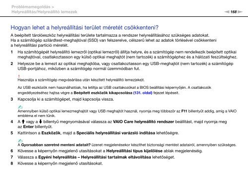 Sony VPCSA2Z9R - VPCSA2Z9R Mode d'emploi Hongrois