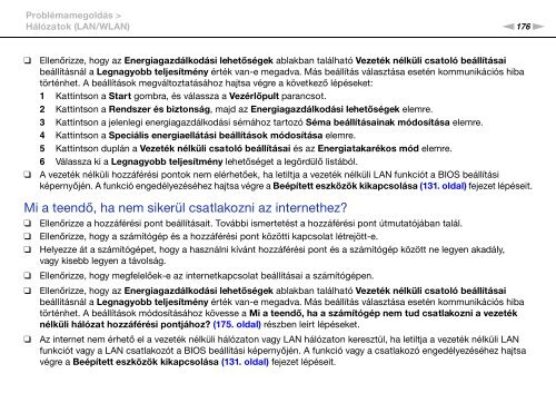 Sony VPCSA2Z9R - VPCSA2Z9R Mode d'emploi Hongrois