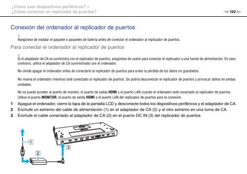 Sony VPCSA2Z9R - VPCSA2Z9R Mode d'emploi Espagnol