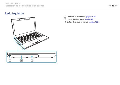 Sony VPCSA2Z9R - VPCSA2Z9R Mode d'emploi Espagnol