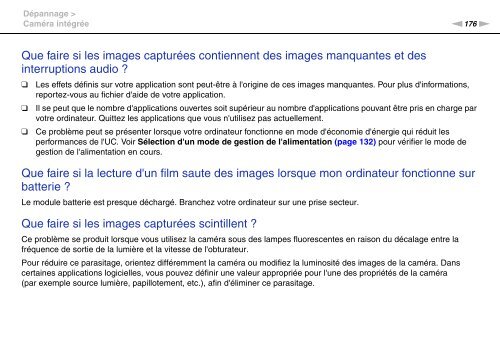 Sony VPCSA2Z9R - VPCSA2Z9R Mode d'emploi Fran&ccedil;ais