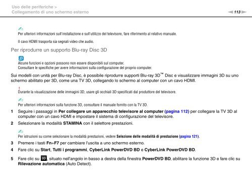 Sony VPCSA2Z9R - VPCSA2Z9R Mode d'emploi Italien