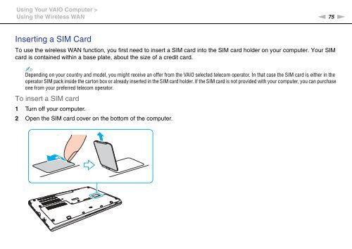 Sony VPCSA2Z9R - VPCSA2Z9R Mode d'emploi Anglais