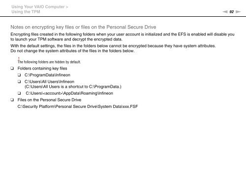 Sony VPCSA2Z9R - VPCSA2Z9R Mode d'emploi Anglais