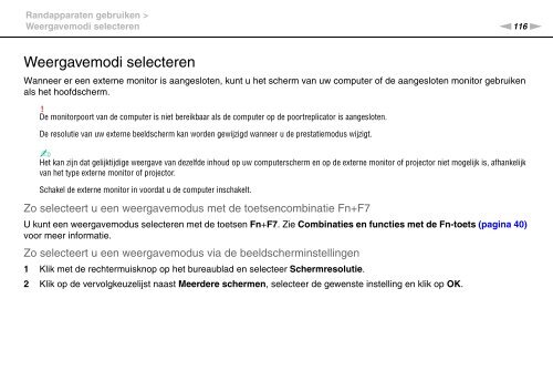 Sony VPCSA2Z9R - VPCSA2Z9R Mode d'emploi N&eacute;erlandais