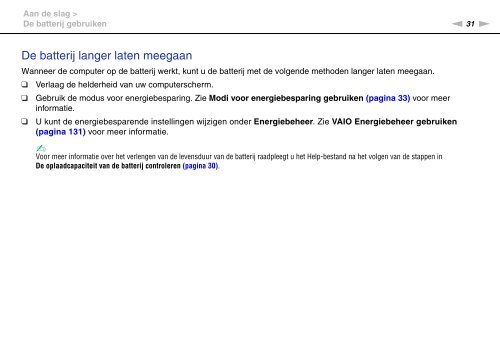 Sony VPCSA2Z9R - VPCSA2Z9R Mode d'emploi N&eacute;erlandais