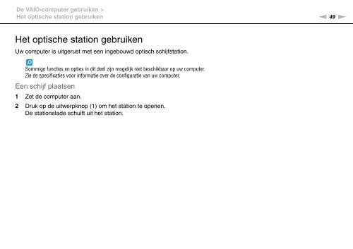 Sony VPCSA2Z9R - VPCSA2Z9R Mode d'emploi N&eacute;erlandais