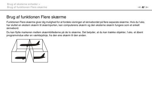 Sony VPCF13E1R - VPCF13E1R Istruzioni per l'uso Danese