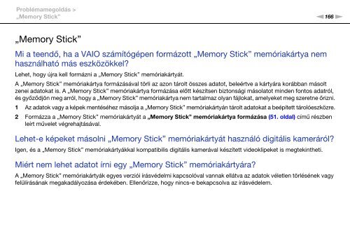 Sony VPCF13E1R - VPCF13E1R Istruzioni per l'uso Ungherese