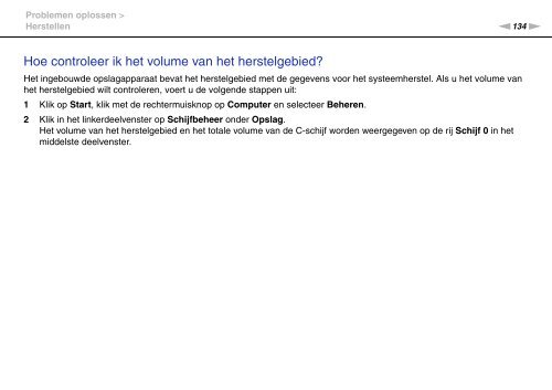 Sony VPCF13E1R - VPCF13E1R Istruzioni per l'uso Olandese