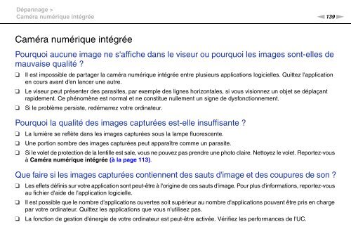 Sony VPCF13E1R - VPCF13E1R Istruzioni per l'uso Francese