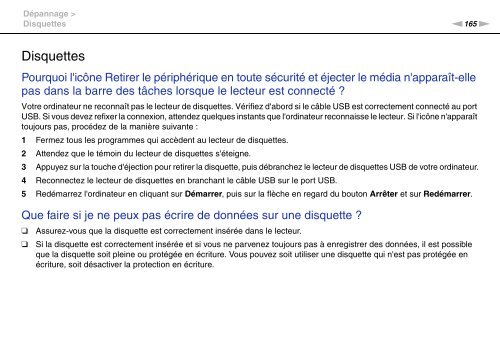 Sony VPCF13E1R - VPCF13E1R Istruzioni per l'uso Francese