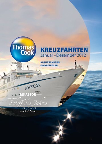 THOMASCOOK Kreuzfahrten 2012