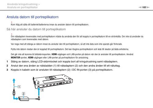 Sony VPCSA2Z9R - VPCSA2Z9R Mode d'emploi Su&eacute;dois