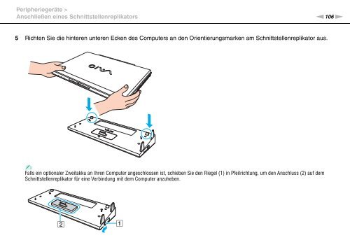 Sony VPCSA2Z9R - VPCSA2Z9R Mode d'emploi Allemand