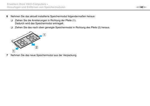 Sony VPCSA2Z9R - VPCSA2Z9R Mode d'emploi Allemand