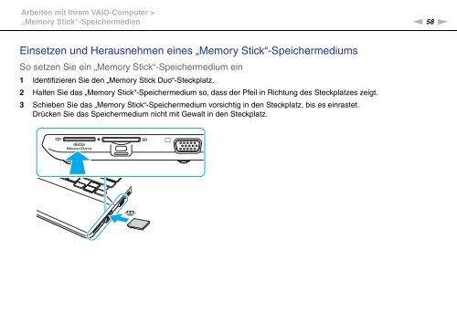 Sony VPCSA2Z9R - VPCSA2Z9R Mode d'emploi Allemand