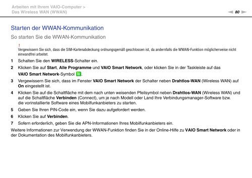 Sony VPCSA2Z9R - VPCSA2Z9R Mode d'emploi Allemand