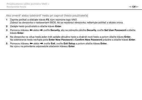 Sony VPCSA2Z9R - VPCSA2Z9R Mode d'emploi Slovaque