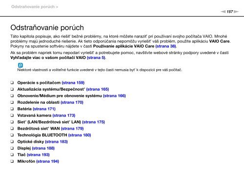 Sony VPCSA2Z9R - VPCSA2Z9R Mode d'emploi Slovaque