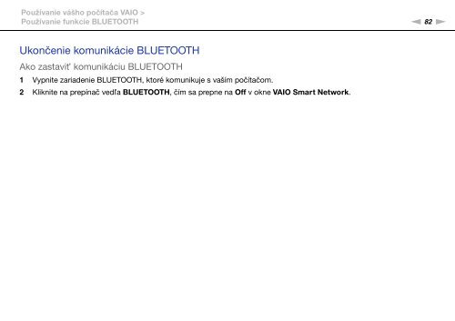 Sony VPCSA2Z9R - VPCSA2Z9R Mode d'emploi Slovaque