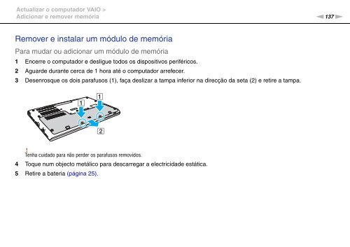 Sony VPCSA2Z9R - VPCSA2Z9R Mode d'emploi Portugais