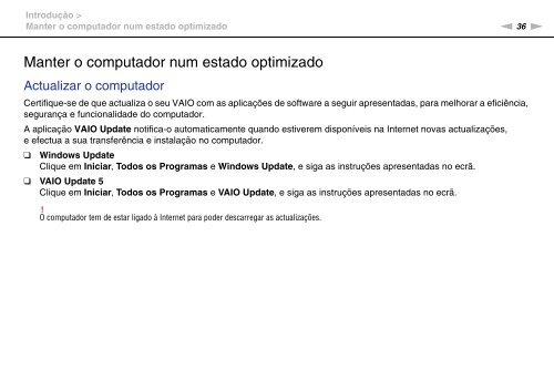 Sony VPCSA2Z9R - VPCSA2Z9R Mode d'emploi Portugais