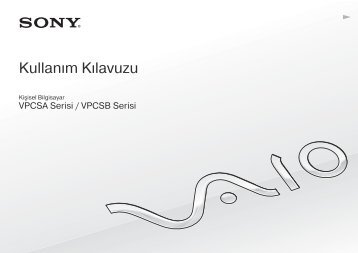 Sony VPCSA2Z9R - VPCSA2Z9R Mode d'emploi Turc