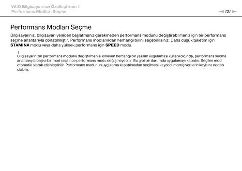 Sony VPCSA2Z9R - VPCSA2Z9R Mode d'emploi Turc