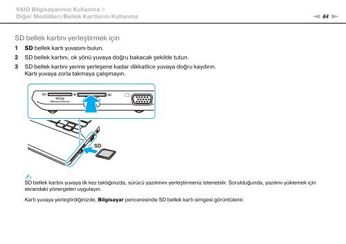 Sony VPCSA2Z9R - VPCSA2Z9R Mode d'emploi Turc