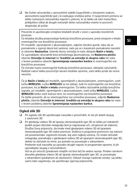 Sony SVT1313K1R - SVT1313K1R Documents de garantie Croate