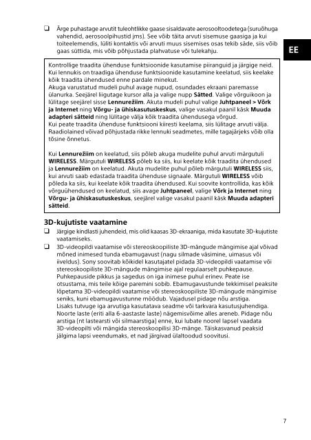 Sony SVT1313K1R - SVT1313K1R Documents de garantie Letton