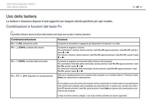 Sony VPCF13E1R - VPCF13E1R Istruzioni per l'uso Italiano