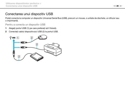 Sony VPCF13E1R - VPCF13E1R Istruzioni per l'uso Rumeno