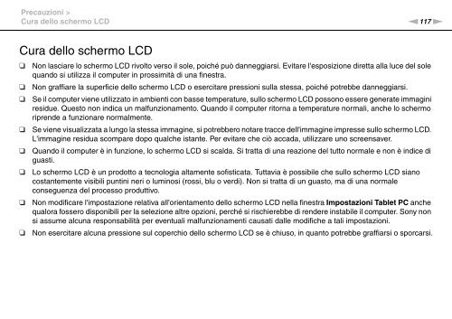 Sony VPCF13E1R - VPCF13E1R Istruzioni per l'uso