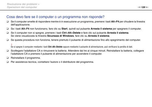 Sony VPCF13E1R - VPCF13E1R Istruzioni per l'uso