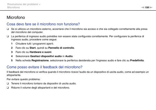 Sony VPCF13E1R - VPCF13E1R Istruzioni per l'uso