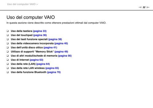 Sony VPCF13E1R - VPCF13E1R Istruzioni per l'uso