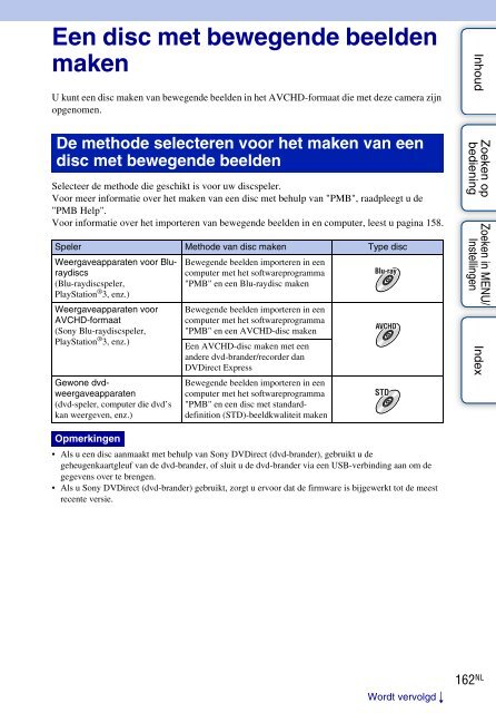 Sony DSC-TX9 - DSC-TX9 Istruzioni per l'uso Olandese