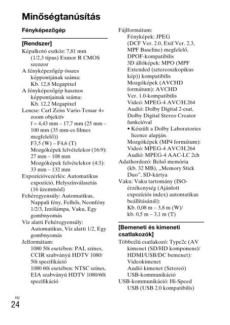 Sony DSC-TX9 - DSC-TX9 Istruzioni per l'uso Rumeno