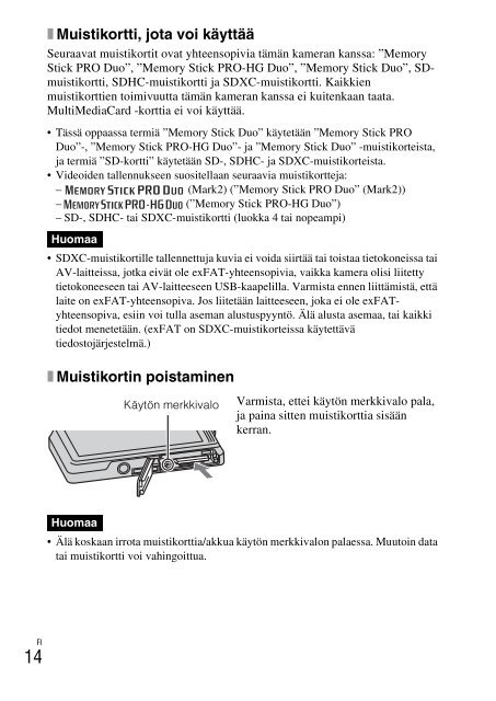 Sony DSC-TX9 - DSC-TX9 Istruzioni per l'uso Inglese