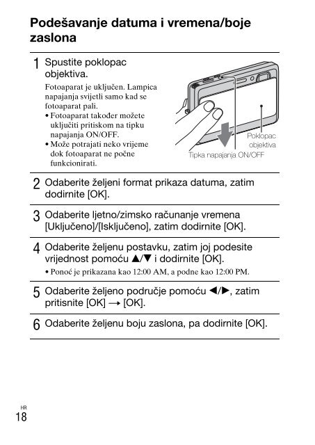 Sony DSC-TX9 - DSC-TX9 Istruzioni per l'uso Inglese