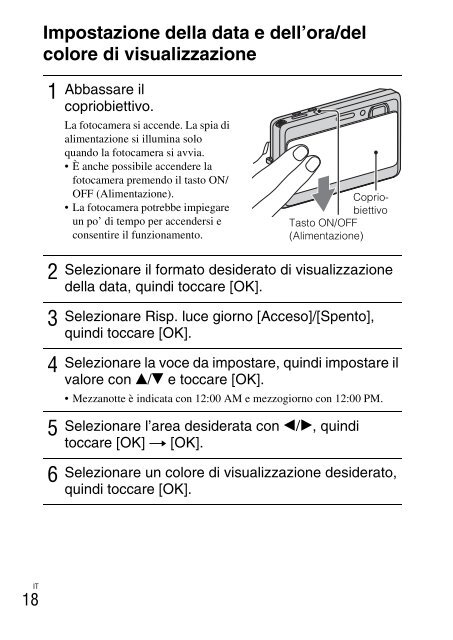 Sony DSC-TX9 - DSC-TX9 Istruzioni per l'uso Slovacco