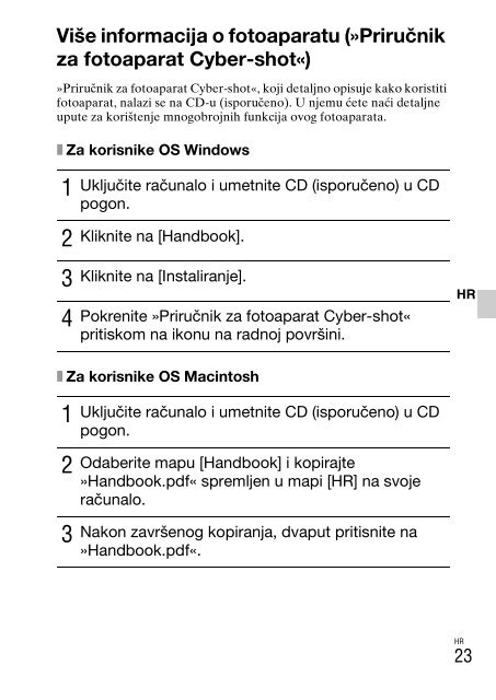 Sony DSC-TX9 - DSC-TX9 Istruzioni per l'uso Danese