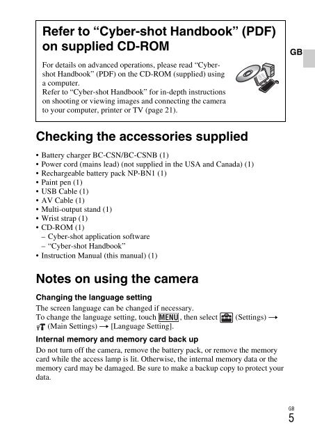 Sony DSC-TX9 - DSC-TX9 Istruzioni per l'uso Danese