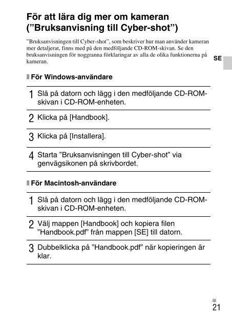 Sony DSC-TX9 - DSC-TX9 Istruzioni per l'uso Norvegese