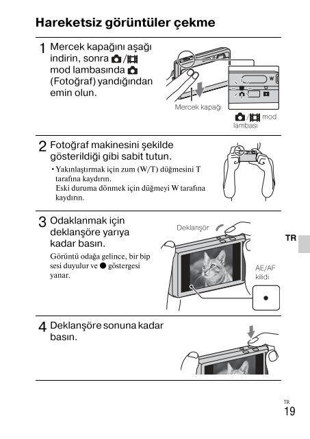 Sony DSC-TX9 - DSC-TX9 Istruzioni per l'uso Norvegese