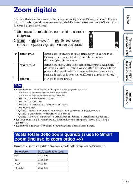 Sony DSC-TX9 - DSC-TX9 Istruzioni per l'uso Italiano