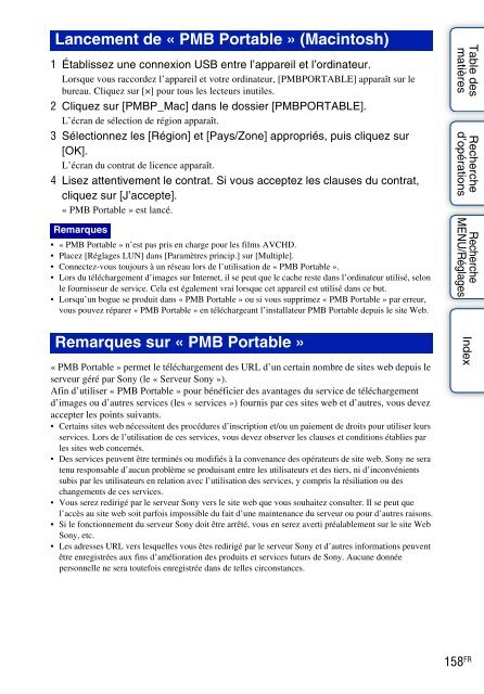 Sony DSC-TX9 - DSC-TX9 Istruzioni per l'uso Francese