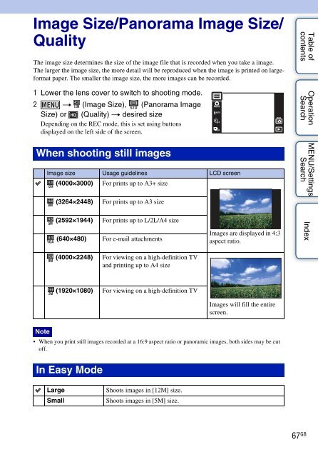 Sony DSC-TX9 - DSC-TX9 Istruzioni per l'uso Inglese